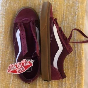 COPY - Maroon Old Skool Vans